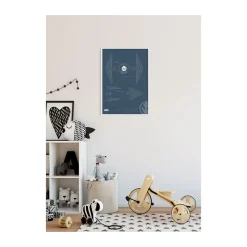 Wandbild Star Wars Blueprint Sith TIE-Fighter 50x70 cm ^ Komar Outlet