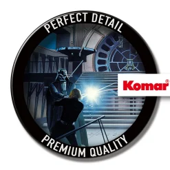 Wandbild Star Wars Classic Vader Luke Throneroom 70x50 cm ^ Komar Outlet