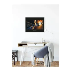 Wandbild Star Wars Classic Endor Orbit War 50x40 cm ^ Komar Sale