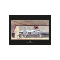 Wandbild Star Wars Classic Mos Eisley Hangar 70x50 cm ^ Komar Hot