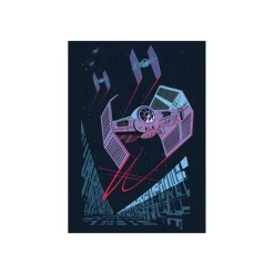 Wandbild Star Wars Classic Vector TIE-Fighter 50x70 cm ^ Komar Best