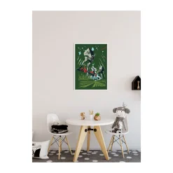 Wandbild Star Wars Classic Vector Endor 50x70 cm ^ Komar