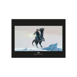Wandbild Star Wars Classic Hoth Tauntaun 70x50 cm ^ Komar Sale