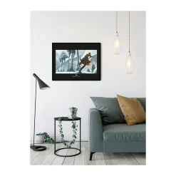 Wandbild Star Wars Classic Hoth Battle Ground 70x50 cm ^ Komar New