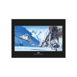 Wandbild Star Wars Classic Hoth Battle Snowspeeder 70x50 cm ^ Komar Outlet