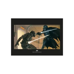 Wandbild Star Wars Classic Vader Luke Hallway 70x50 cm ^ Komar