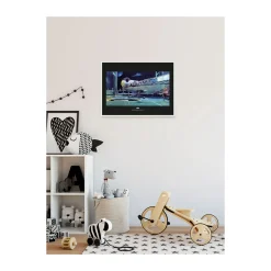 Wandbild Star Wars Classic Falcon Hangar 50x40 cm ^ Komar Best