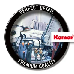 Wandbild Star Wars Classic Death Star Shuttle Dock 50x40 cm ^ Komar Discount