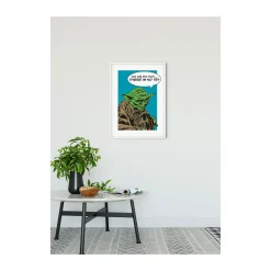 Wandbild Star Wars Classic Comic Quote Yoda 50x70 cm ^ Komar New