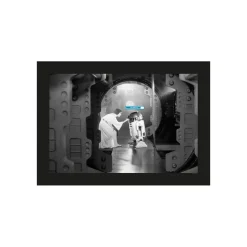 Wandbild Star Wars Classic Leia R2D2 Upload 50x40 cm ^ Komar Discount