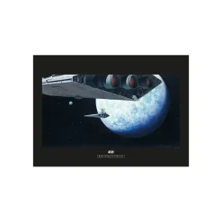 Wandbild Star Wars Classic Hoth Orbit 50x40 cm ^ Komar New