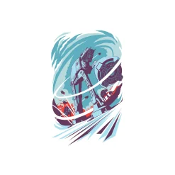 Wandbild Star Wars Classic Vector Hoth 40x50 cm ^ Komar Online