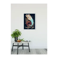 Wandbild Star Wars Classic Vector Asteroid Worm 40x50 cm ^ Komar Hot