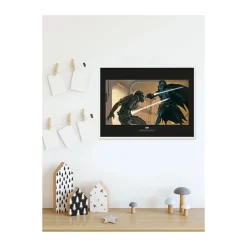 Wandbild Star Wars Classic Vader Luke Hallway 50x40 cm ^ Komar