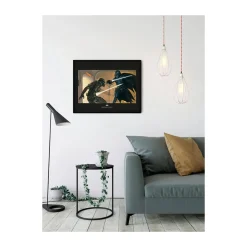 Wandbild Star Wars Classic Vader Luke Hallway 50x40 cm ^ Komar