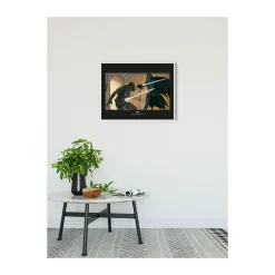 Wandbild Star Wars Classic Vader Luke Hallway 50x40 cm ^ Komar