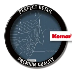 Wandbild Star Wars EP9 Blueprint Kylo Helmet 50x40 cm ^ Komar