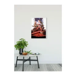 Wandbild Star Wars Movie Poster Rey 50x70 cm ^ Komar Online