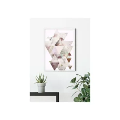 Wandbild Triangles Red 50x70 cm ^ Komar Best