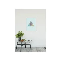 Wandbild Triangles Top Blue 50x70 cm ^ Komar