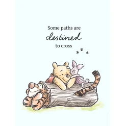 Wandbild Winnie the Pooh Path 50x70 cm ^ Komar Best
