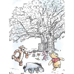 Wandbild Winnie the Pooh Playground 40x50 cm ^ Komar Sale