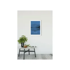 Wandbild Word Lake Reflection Blue 50x70 cm ^ Komar Clearance
