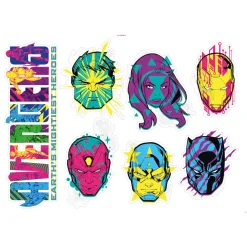 Wandtattoo Avengers Mightiest Heroes 100x70 cm ^ Komar Discount