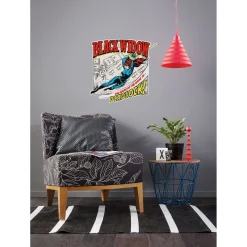 Wandtattoo Black Widow Comic Classic 50x70 cm ^ Komar New