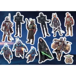 Wandtattoo Mandalorian Iconic Figures 100x70 cm ^ Komar New