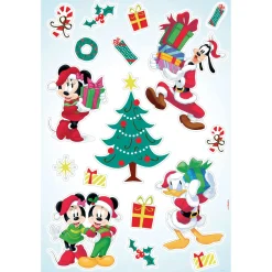 Wandtattoo Mickey Christmas Presents 50x70 cm ^ Komar Best