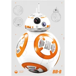 Wandtattoo Star Wars BB-8 100x70 cm ^ Komar Online