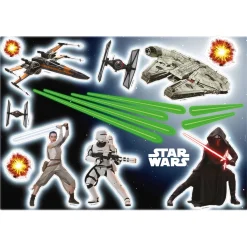 Wandtattoo Star Wars EP7 50x70 cm ^ Komar Sale
