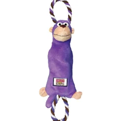 KONG Hundespielzeug Tugger Knots Affe lila 36 cm ^ Clearance