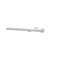 Korfu 1-Lauf Dm.28mm weiss 240cm ^ Gardinia Online
