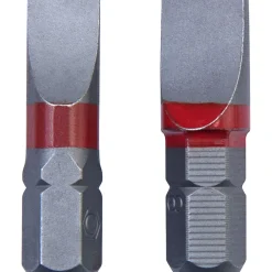 Bit Schlitz 1,2 x 6,5/1,6 x 8 mm 2 Stück ^ Krone New