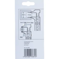 Knopfmaß 100 mm ^ Krone Best
