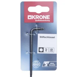 Stiftschlüssel TX15 ^ Krone