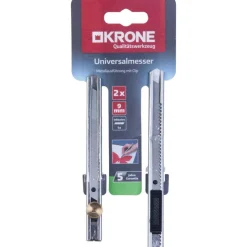Unimesser Metall 9 mm 2 Stück ^ Krone Best