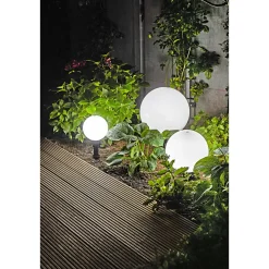 Kugelerdspießleuchte d: 20cmexkl. E 27/max. 40 Watt, IP44 ^ näve