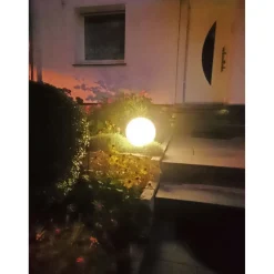 Kugelerdspießleuchte d: 20cmexkl. E 27/max. 40 Watt, IP44 ^ näve