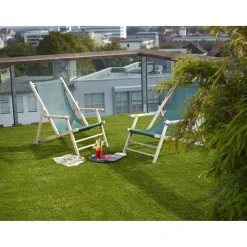 Kunstrasen Basic mit Noppen 133x300cmgruen ^ Rasen Deluxe Sale