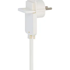 Kurzverlaengerungsleitung weiss mitWinkel-Flachstecker 5m H05VV-F3G1,5 ^ Brennenstuhl New
