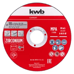 Expert Inox-Gewebetrennscheiben-Set für Metall gerade extradünn 10-tlg. Ø 115 x 1 mm ^ kwb Discount