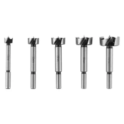 Forstnerbohrer-Set mit Rundschaft 5-tlg. 93–94 mm Ø 15–35 mm ^ kwb Online