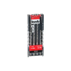 Hammerbohrersatz SDS plus 4 teilig ^ kwb Outlet