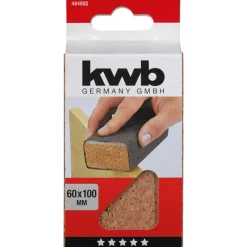 Handschleifklotz Kor K40 x 60 x 100 mm ^ kwb Sale