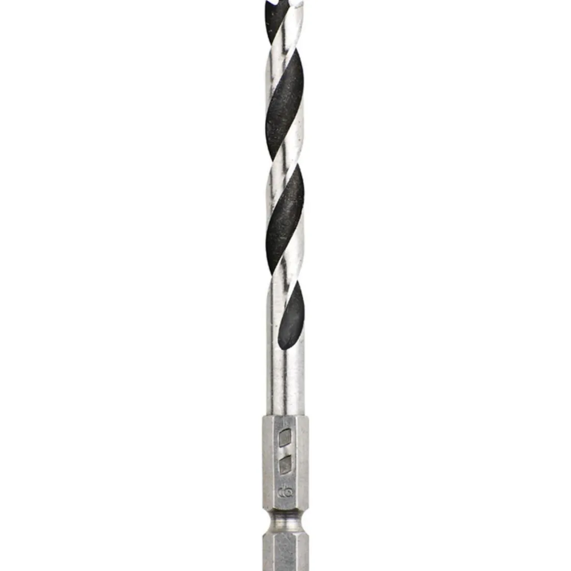 Holzspiralbohrer mit Sechskantaufnahme 1/4" Durchmesser 4 mm ^ kwb Discount