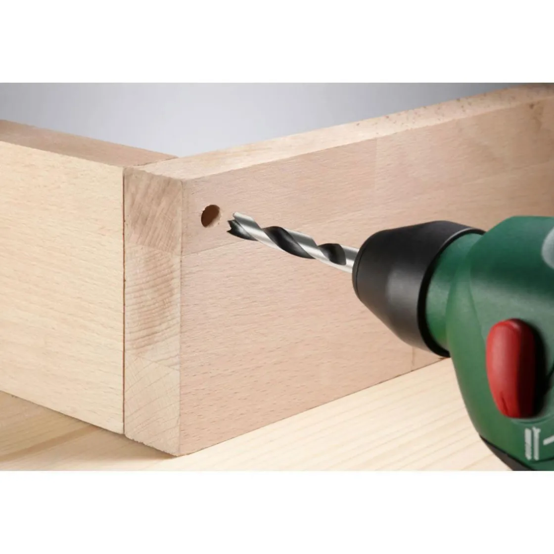 Holzspiralbohrer mit Sechskantaufnahme 1/4" Durchmesser 5 mm ^ kwb Hot
