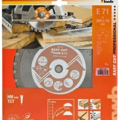 Kreissägeblätter Easy Cut für Handkreissägen Durchmesser 200x16 mm ^ kwb Clearance